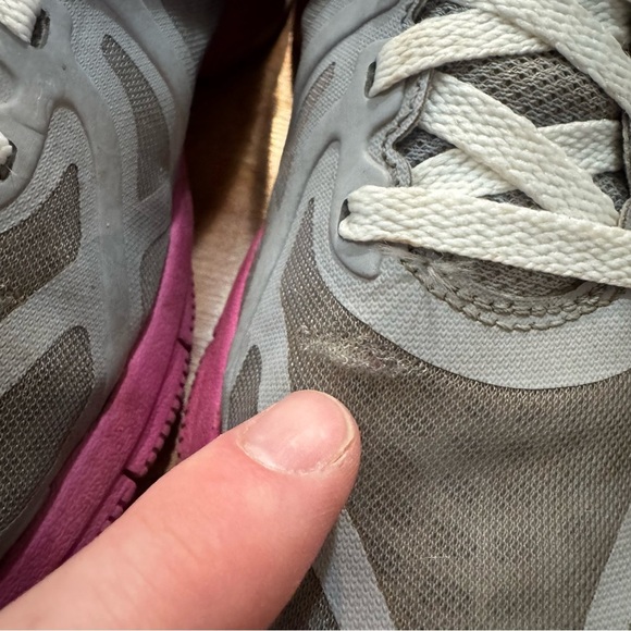 Nike Air Max Sneakers Women 8.5 Run Lite 5 Running Shoes Gray Trainer 631664-003 - Picture 6 of 13